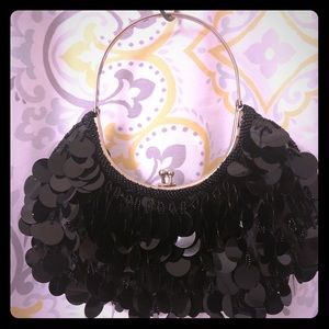 New York & Company Black Evening Bag